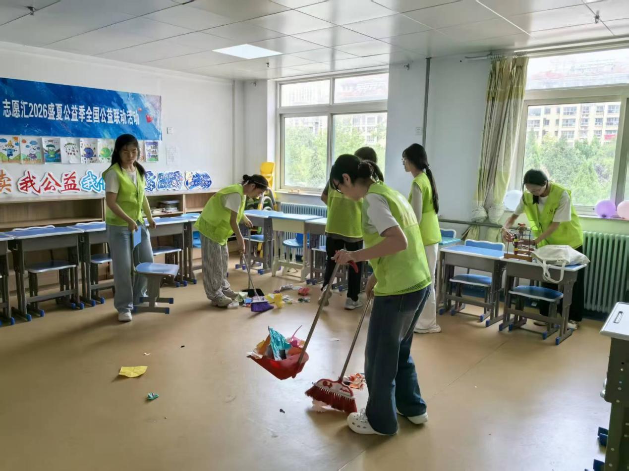 先锋青年网 烟台理工学院 清禾公益志愿队走进福利院 暖心三下乡守护特殊儿童成长-图片3.jpg